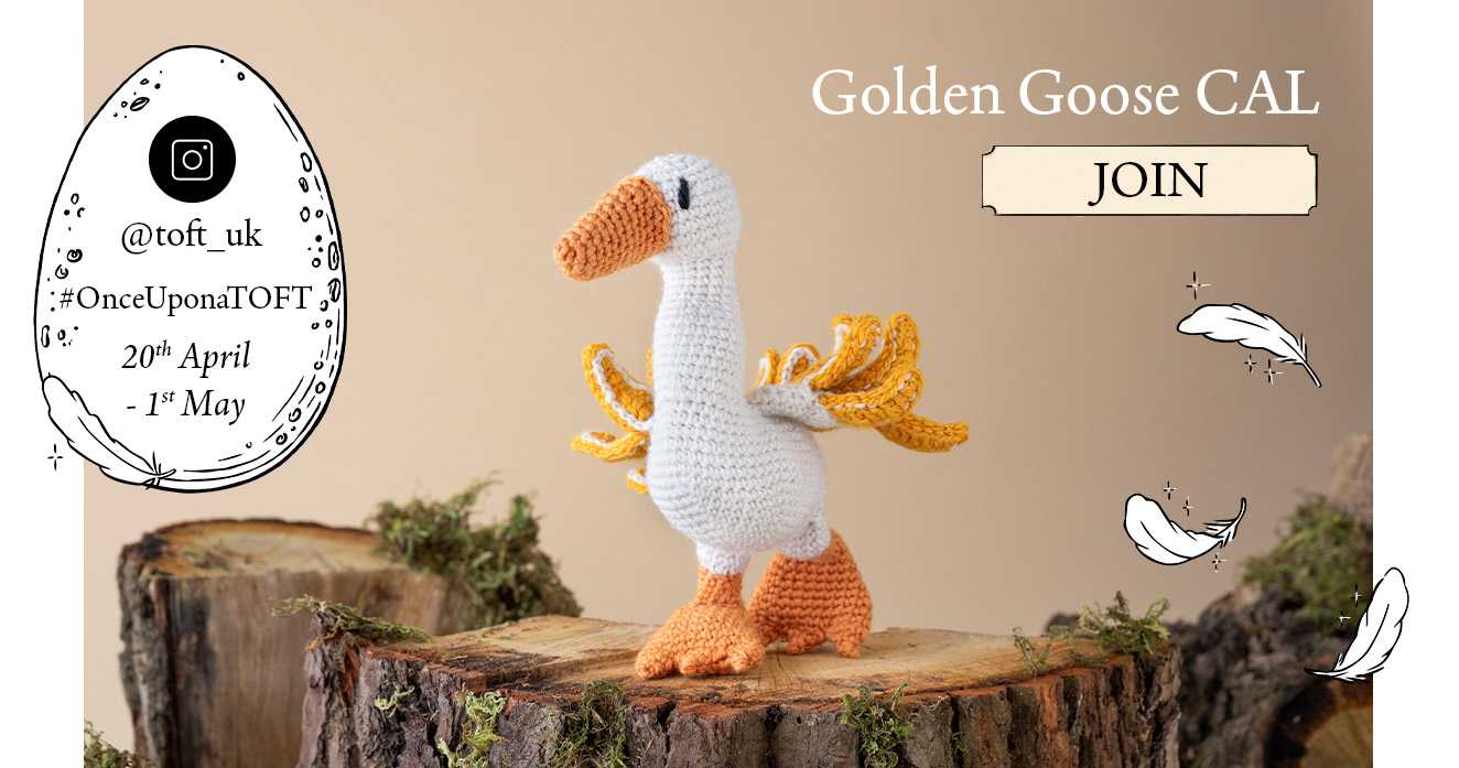 Golden Goose CAL crochetalong TOFT fairy tales